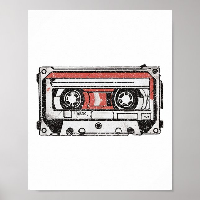 Affiche 80s 90s Nostalgic Retro Cette bande Throwback-memo (Devant)