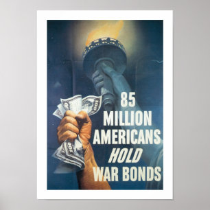 Affiche 85 millions d'Américains