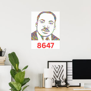 Affiche 8647 Anti Trump 86 47 Rétro Impeach 47 Anti-trump