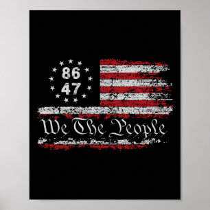 Affiche 8647 Anti Trump Impeach Trump Impeach 47 Résister 