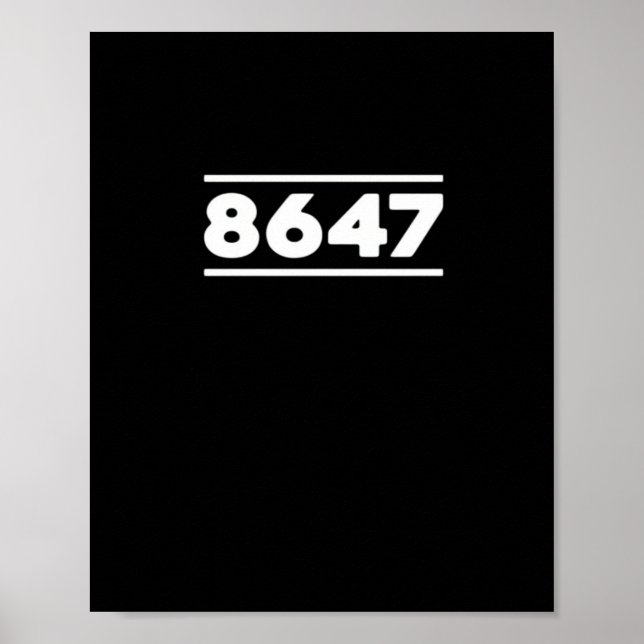 Affiche 8647 - Conception Antifasciste Design Classique (Devant)