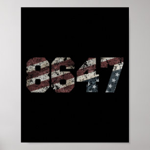 Affiche 8647 Style Drapeau Distressé