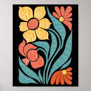 Affiche 8647 Subtle Anti Trump Floral Boho