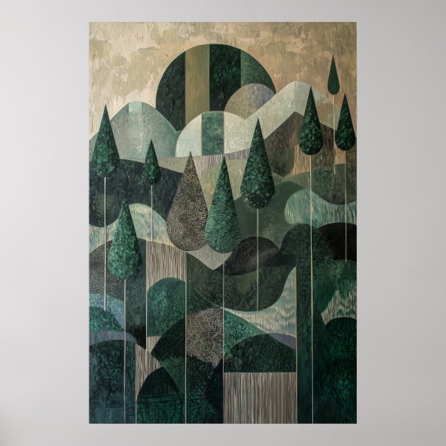 Affiche 870 Abstrait (Devant)