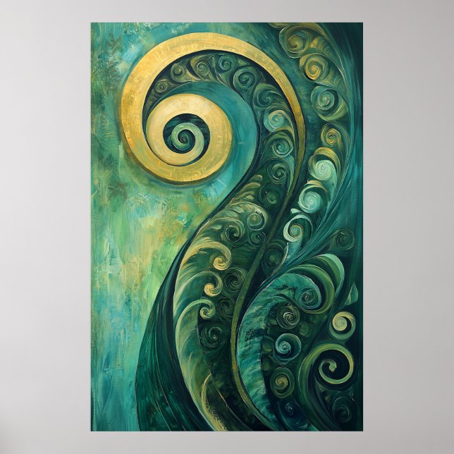 Affiche 873 Abstrait (Devant)