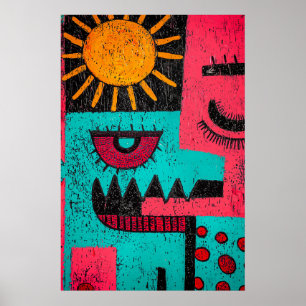Affiche 878 Abstrait