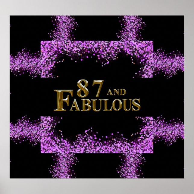 Affiche 87e anniversaire  (Devant)