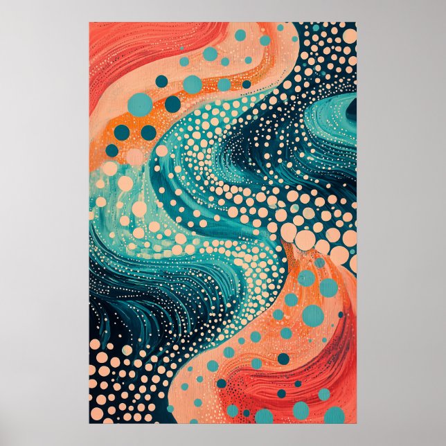 Affiche 884 Abstrait (Devant)