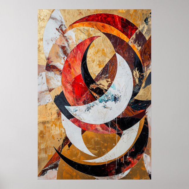 Affiche 885 Abstrait (Devant)