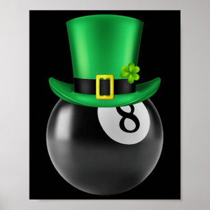 Affiche 8 Billard Billard Billard Billard Lover St Paddys 