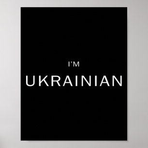 Affiche 8 mai Président Volodymyr Zelensky Je suis ukraini