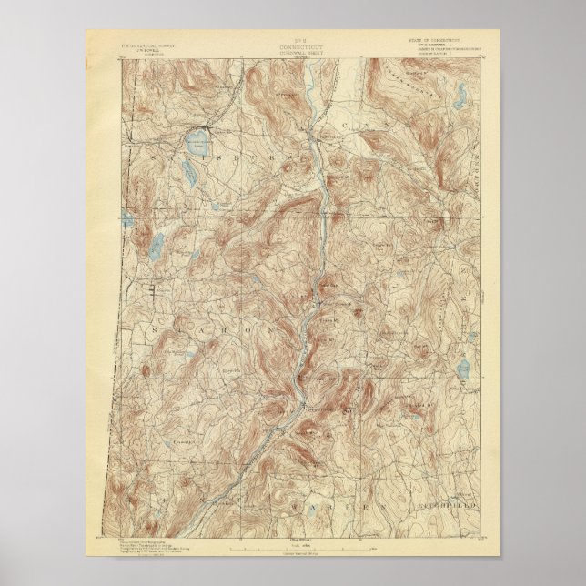 Affiche 8 tôle de Cornwall (Devant)