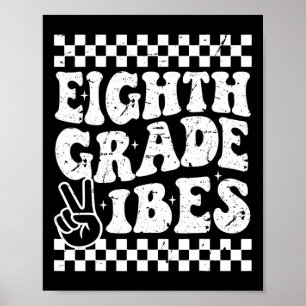 Affiche 8e Huitième année Vibes 1ère Retour à l'école dami