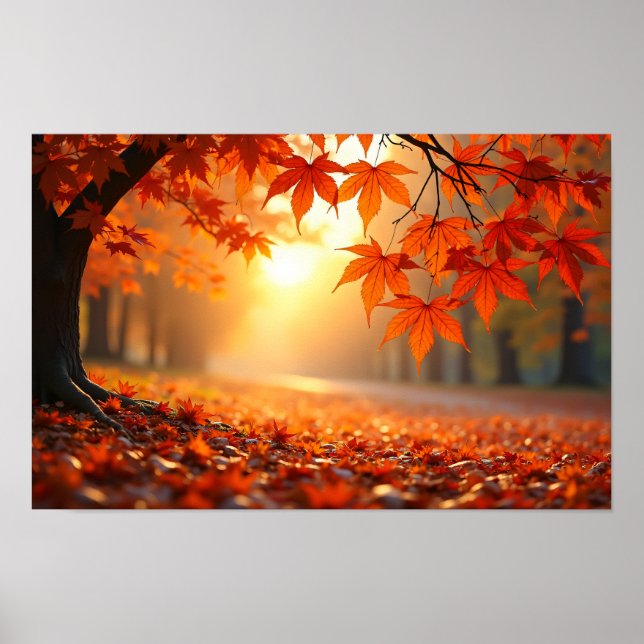 Affiche 8K Nature’s Majesty: Ultra-HD Landscapes & Scenery (Devant)