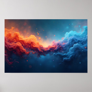 Affiche 8K Visions Abstraites : Textures Modernes & Art Fl