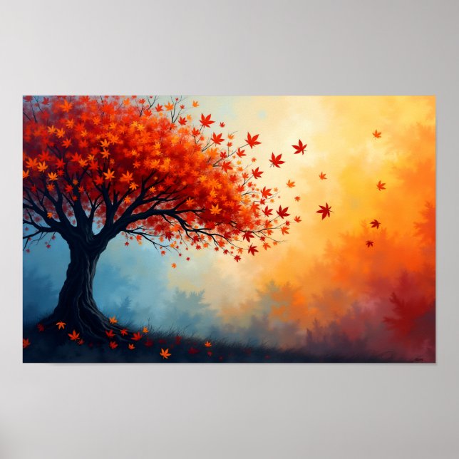 Affiche 8K Visions Abstraites : Textures Modernes & Art Fl (Devant)