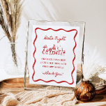 Affiche 8x10" manuscrit Wavy Border Date Idées de nuit<br><div class="desc">8x10" Date Night Ideas Signe Ce panneau de Date Night Ideas funky comporte une bordure ondulée avec une police manuscrite et des graphiques dessinés à la main! Convient facilement à tous les thèmes et parfait pour toute douche ou mariage nuptiale! Les couleurs de la bordure et du texte sont modifiables...</div>