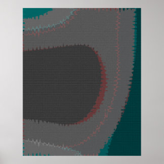Affiche 906 Le Monde Est Abstrait