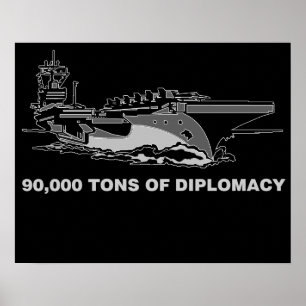 Affiche 90 000 tonnes de diplomatie : naviguer dans la rel