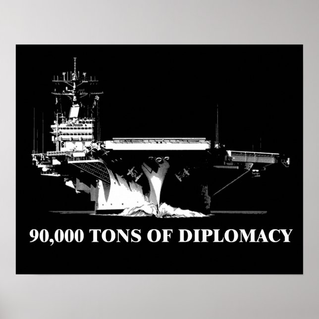 Affiche 90 000 Tonnes de diplomatie : Naviguer dans le mon (Devant)