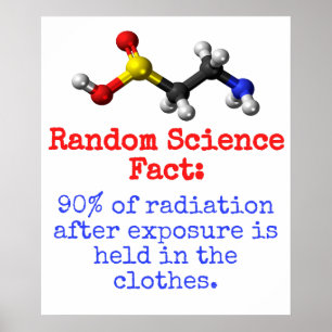 Affiche 90% De Radiation - Science