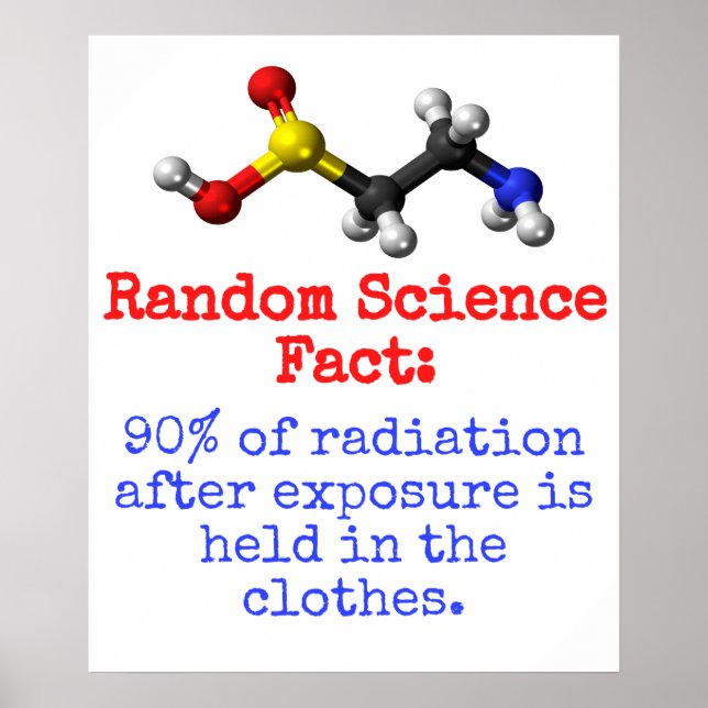 Affiche 90% De Radiation - Science (Devant)