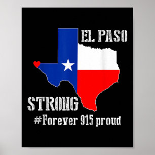 Affiche 915 Fier El Paso Chemise forte