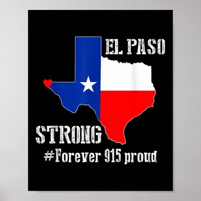 Affiche 915 Fier El Paso Chemise forte (Devant)