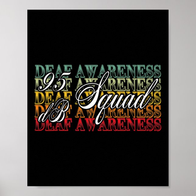 Affiche 95 Db Enquêteur De Perte De Langue D'Audience (Devant)