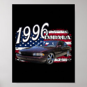 Affiche 96 Impala Lowrider Ss 4 juillet Américain