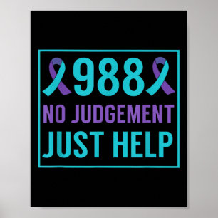 Affiche 988 Jour - 8 septembre - Sensibilisation à la prév