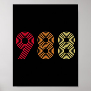 Affiche 988 Tee Suicide Prevention Hotline Health Mental A