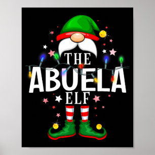 Affiche 99 Ensembles de Pyjamas de Noël Elf Famille - Abue