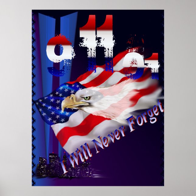Affiche 9 11 Je N'Oublierai Jamais L'Affiche (Devant)