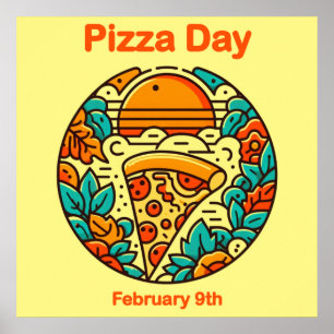 Affiche 9 février - Pizza Day