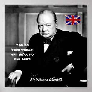 Affiche #9 - "You do your worst..."