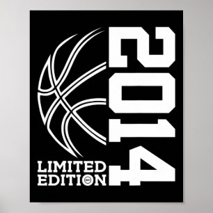 Affiche 9e anniversaire Basketball Limited Edition 2014 1