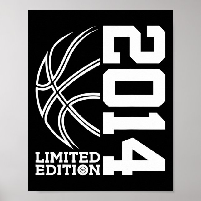 Affiche 9e anniversaire Basketball Limited Edition 2014 1 (Devant)