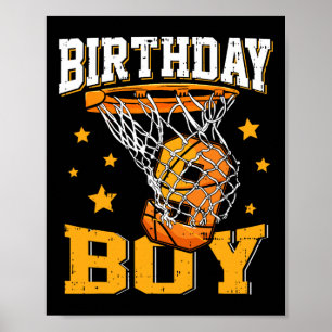 Affiche 9e anniversaire Bysketbyll garçon 9 ans Bysketbyll