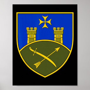 Affiche 9e corps d'armée (ukraine) militaire ukrainien