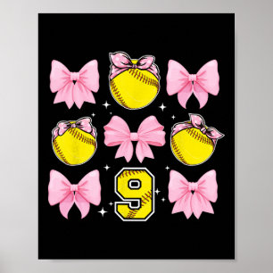Affiche 9e fête d'anniversaire Softll 9 ans Joueur Softll
