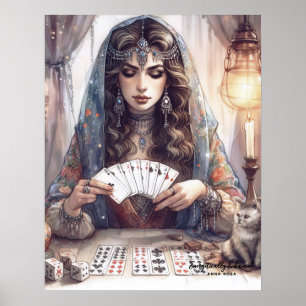 Affiche *~* A100 Psychic Boho Gypsy Card Reader 9