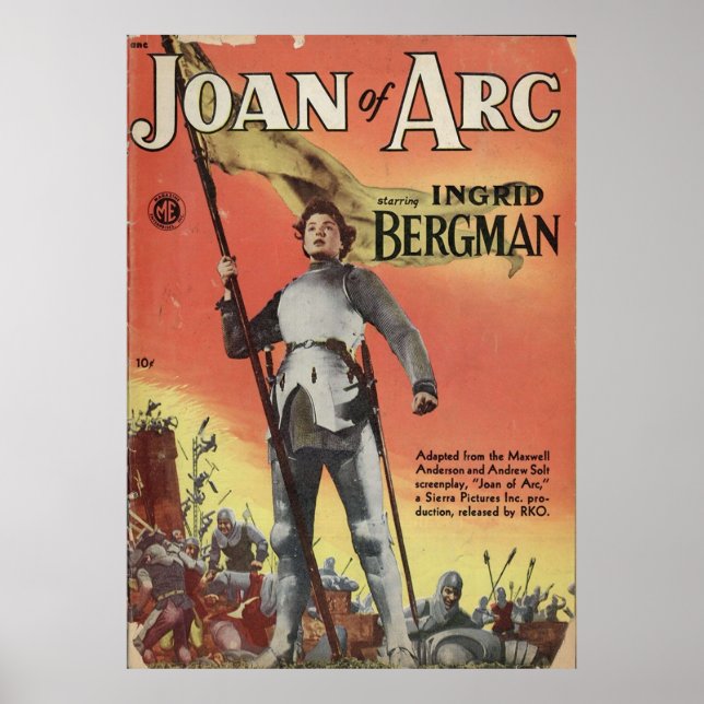 Affiche A1 Comics 021 Joan Of Arc nn (Devant)