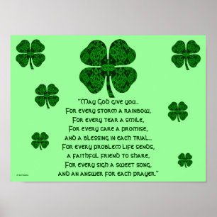 Affiche A30 Kaleidoscopic Celtic - Irish Blessing 5