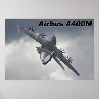 Affiche A400M en action