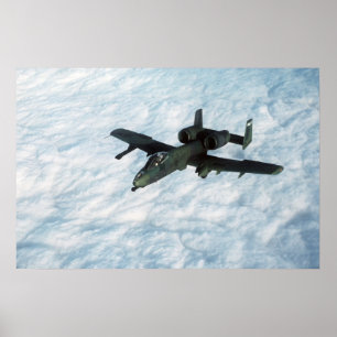 Affiche A-10 coup de foudre II