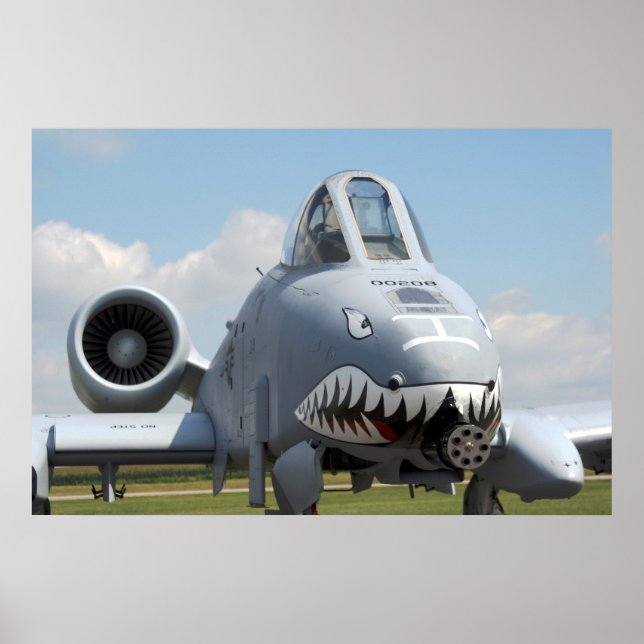 Affiche A-10 Thunderbolt II (Devant)