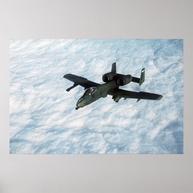Affiche A-10 Thunderbolt II (Devant)