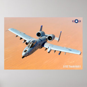 AFFICHE A-10C THUNDERBOLT II