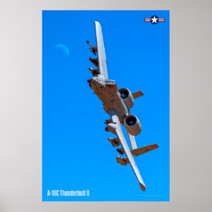 AFFICHE A-10C THUNDERBOLT II